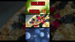 GOLDEN pizza youtubeshorts facts amazing golden [upl. by Chevy]