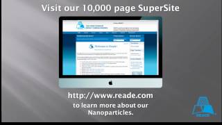 Nanoparticles  Nanomaterials  Nanoparticle dispersions  Metal nanoparticles from READE [upl. by Naoh57]