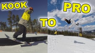 How to Get Good at Snowboarding or Skiing [upl. by Ybrik215]