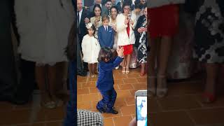 farruquito y su hijo bailando en boda Sevilla [upl. by Slyke]