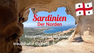 Sardinien im Norden mit dem Inselarchipel La Maddalena [upl. by Elyak94]