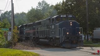 HD Pan Am Train AYWA Makes Earthquakes in Westford amp Chelmsford MA [upl. by Oric]