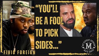 “YOU DON’T KNOW THESE N” FIVIO TALKS PICKING A SIDES BTW DRAKE amp KANYE [upl. by Alaek999]