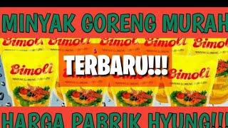 PELUANG USAHA JADI AGEN MINYAK GORENG  MINYAK GORENG MURAH USAHA SEMBAKO [upl. by Neiviv]