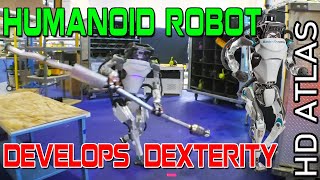 HD Atlas Robot Shows Its Skills at Manipulating objects [upl. by Davy]