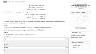 Codeforces 932BRecursive Queries [upl. by Essirehc]