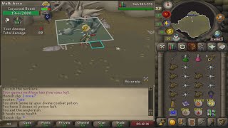 Corporeal Beast 208 duo w Osmumtens FangPost Nerf20kphOSRS [upl. by Shererd]