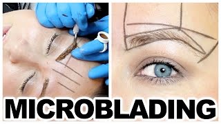 Microblading Procedure and Details [upl. by Eemyaj]