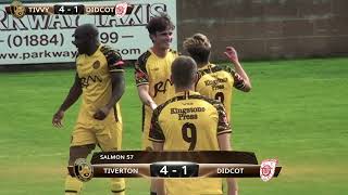 Tiverton Town 53 Didcot Town  Southern League Premier South  Saturday 19th August 2023 [upl. by Magill]