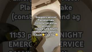 Unclogging toilet Late night emergency service call… I Got You toilettwinning stinkingcute [upl. by Ardy]