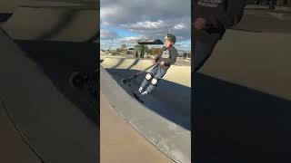 First kickless youtubeshorts skateboarding scooters [upl. by Nnyltiac]