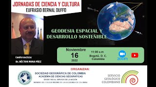 GEODESIA ESPACIAL Y DESARROLLO SOSTENIBLE [upl. by Karsten]