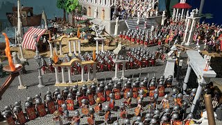 Playmobil Romanos Diorama Record Roma 🏛️ VALENTIA EDETANORUM  Exposición Museo Militar Valencia [upl. by Gnoc]