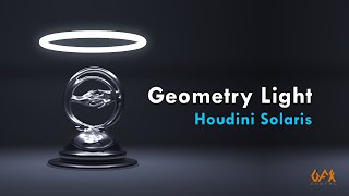 Creating GeometryBased Lighting in Houdini Solaris [upl. by Shue757]