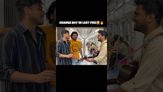 Singing Sad Song In Delhi Metro  Sad Reactions😭  Jhopdi K metrosinging singing prank [upl. by Bailie836]