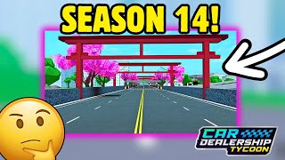 🔥SEASON 14🏆 Car Dealership Tycoon cardealershiptycoon roblox [upl. by Stanhope]