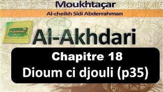 LAKHDARIChapitre 18Dioum ci djouli lerreur dans la prière  par Oustaz Alioune Fall p35 [upl. by Atirehc]