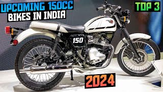 TOP3 Upcoming 150cc Bikes in India 2024  Confirmed 150cc New Bikes Laucnhed in India 2024 [upl. by Arri827]