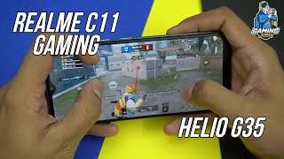 Realme C11 Gaming Review Helio G35 Performance Test Heating and Battery  Gaming Josh [upl. by Edric]