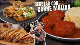 Que hacer de comer con carne molida [upl. by Jillane]