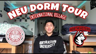 Northeastern University Dorm Room Tour International Village [upl. by Ttemme]