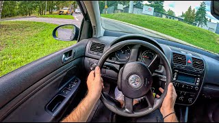 2005 Volkswagen Golf Mk5 19 TDI 90HP 0100 POV Test Drive 1788 Joe Black [upl. by Stiruc546]