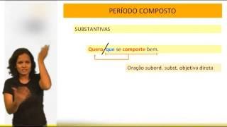 Português para concursos públicos  Período Composto [upl. by Mufinella]