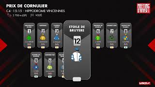 LES PARTANTS  PRIX DE CORNULIER 2022 [upl. by Jowett]