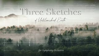 Three Sketches of Unblemished Earth for Symphony Orchestra w FULL SCORE by Jordan Jinosko [upl. by Rise123]