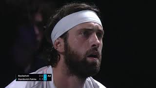 BASILASHVILI VS DAVIDOVICH HIGHLIGHTS [upl. by Drauode514]