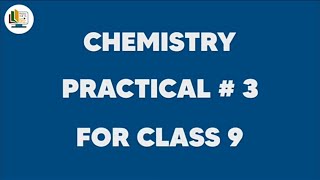 Chemistry practical  3  To find the boiling point of Ethyl Alcohol  Class 9  Online SFS [upl. by Sirej683]