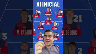 La alineacion del Barca [upl. by Lawrenson]