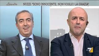 Nuzzi vs Gasparri quotCome vice presidente del Senato non puoi darmi del ladroquot [upl. by Margot]