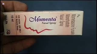 Momenta Nasal Spray  Mometasone Furoate Monohydrate Nasal Spray  Momenta Nasal Spray Uses Benefits [upl. by Qiratla]