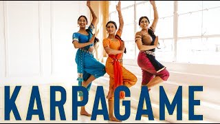 The Khamamkar Sisters  Karpagame Remix  VGo  Bharatanatyam Modern Fusion [upl. by Ansilme]