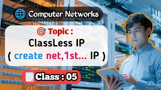 How to Find Net1st lastbroadcast IP address  Class Less IP  Computer Networks Bangla Tutorial [upl. by Kimbell992]