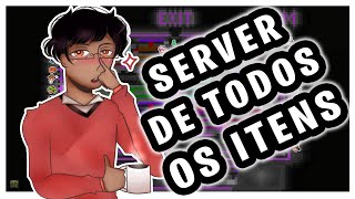 TERRARIA SERVIDOR COM TODOS OS ITENS DO JOGO [upl. by Neela]