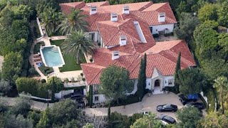 David and Victoria Beckhams sixbed mansion bathroomsa library and swimming pool sold for£25m [upl. by Llemhar]