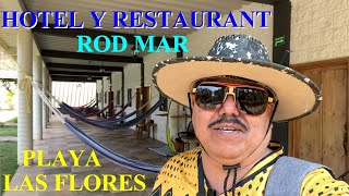 HOTEL ROD MAR PLAYA LAS FLORES EL SALVADOR [upl. by Natsirc]