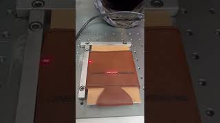 50W JPT laser machine marking test [upl. by Odracir]