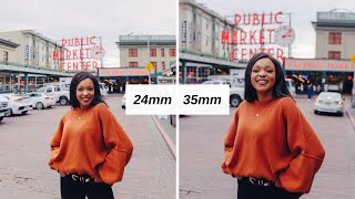 24mm vs 35mm Lens Comparison for Portrait Photography [upl. by Faux]