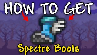 How to Get Spectre Boots in Terraria 1449  Spectre Boots in Terraria [upl. by Tarr19]