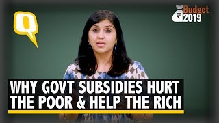 Explained Why Subsidies Hurt the Poor amp Help the Rich  The Quint [upl. by Agnola643]