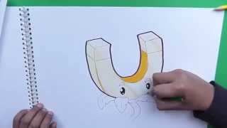 Como dibujar a Magnetoseta Plantas vs Zombies  How to draw a Magnetoseta [upl. by Fidelis]