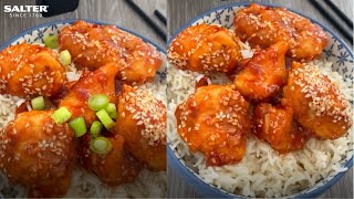 Salter  Meals Made Simple Air Fryer Sesame Chicken  Easy tasty recipes [upl. by Ruth]