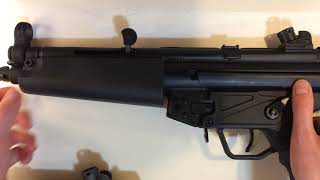 HK MP5 22lr vs WE and SCR MP5 [upl. by Rases]