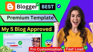 🔥Best Premium Blogger Templates For Adsense Approval 2024  Premium Blogger Template Free Download [upl. by Urana]