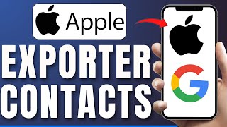 Comment Exporter Les Contacts Dun iPhone Vers Gmail  FACILE [upl. by Yanaton]