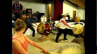 Bon Taiko aka quotMatsuri Daikoquot Workshop part 1 of 3 [upl. by Nareht]