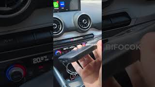 Carplay en Pantalla Original y Carga Inductiva en Audi Q2 shorts [upl. by Johnnie]